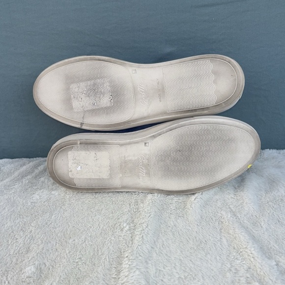 EUC Good Man Brand Blue and White Suede Sneakers with Lace-Up Design Size 8 - Picture 7 of 8